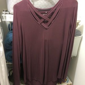 “Soft and sexy” long sleeve tee